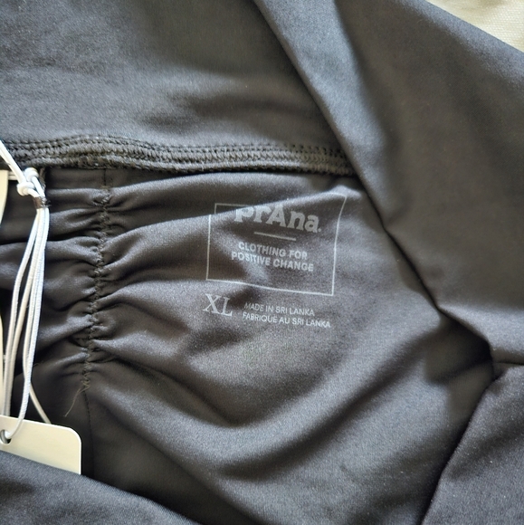 Prana Aurelia Classic Black High-Waist Bikini Bottom Size XS & XL - Picture 4 of 7